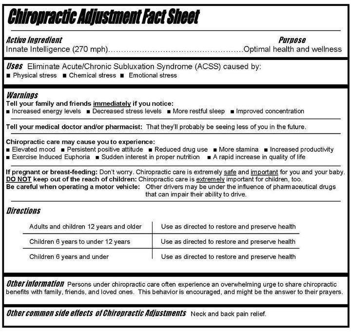 chiropractic-nutrition-facts